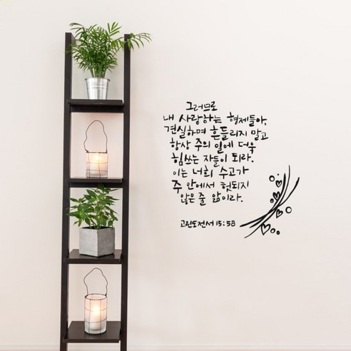 원에이엠 캘리그라피 포인트스티커 견고함, 진회