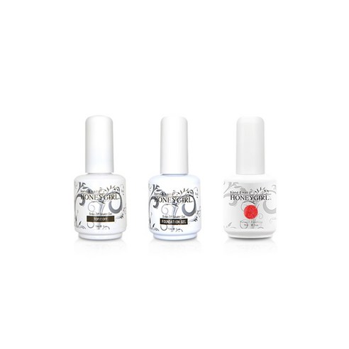 허니걸 트리플젤네일세트, 펄부겐빌레아, 15ml