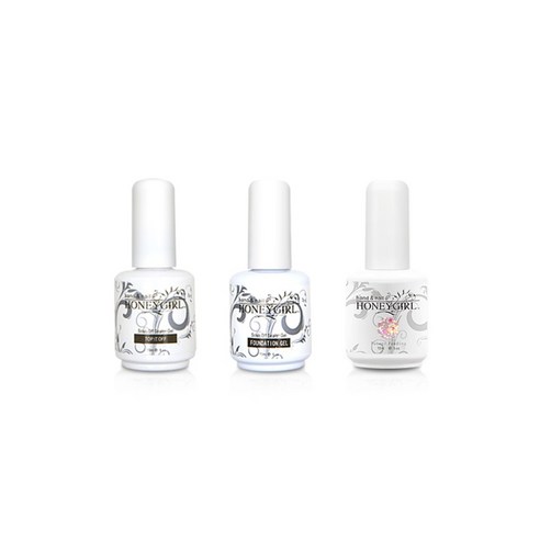 허니걸 트리플젤네일세트, 샤플리사쿠라, 15ml