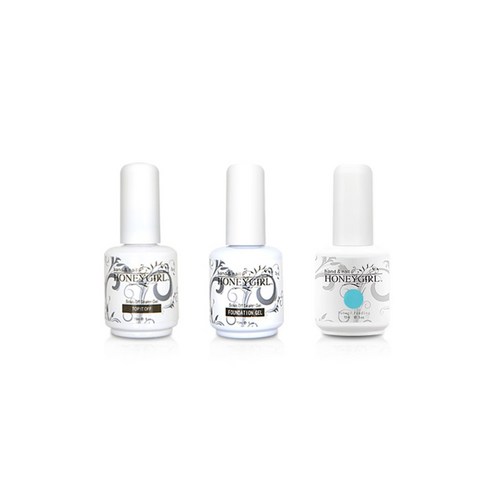 허니걸 트리플젤네일세트, 보연시 하와이, 15ml