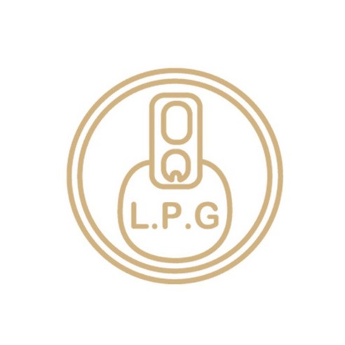디자인수풀 자동차스티커 캔_LPG SP-G543, 라이트브라운