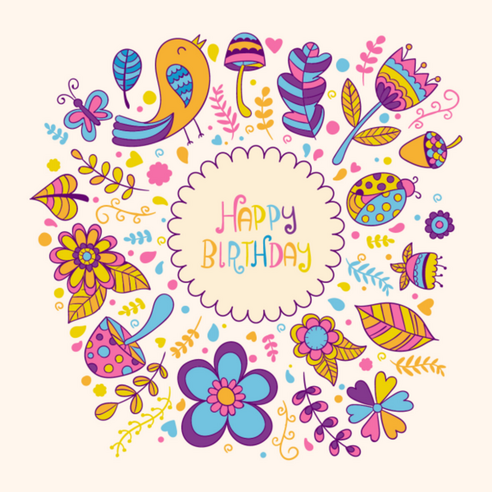 아트조이 명화그리기 20 x 20cm, HAPPYBIRTHDAY, 1개