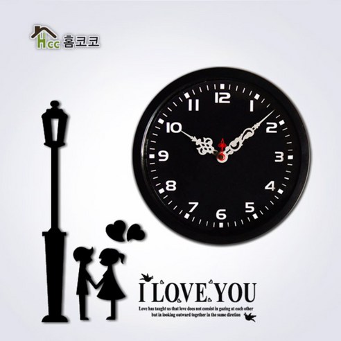 블랙아크릴커버원형, 러브가로등