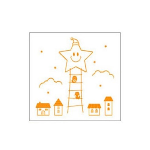 데코사랑 그래픽스티커 바바라라인, H