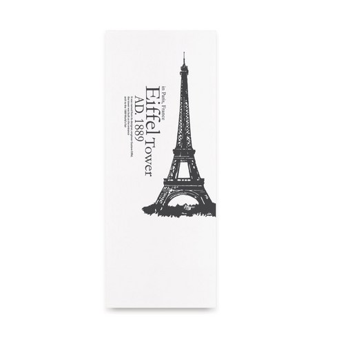 상상후 캔버스아트 유로트립 액자, 에펠탑 화이트