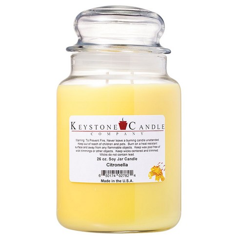 키스톤캔들 소이 자 캔들, Citronella, 768.9ml