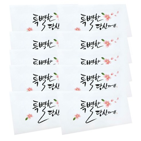 미니아트 용돈봉투, S109, 10개입
