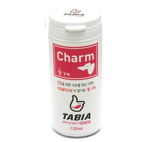 타비아 참구피전용사료, 120ml, 1개