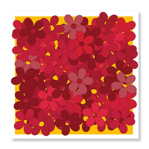 디아섹액자 벽걸이및테이플용, Red flowers