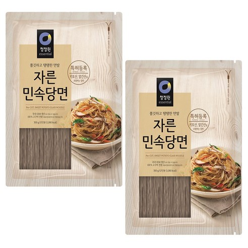 청정원 자른 민속당면, 300g, 2개
