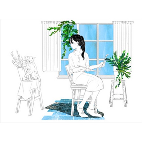 월니크 내외부용 (325x225mm)+(325x64mm) 노트북보호스킨, QLS-026, 1개
