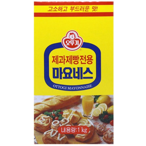 오뚜기 제과제빵전용 마요네스 /비닐, 1kg, 1개