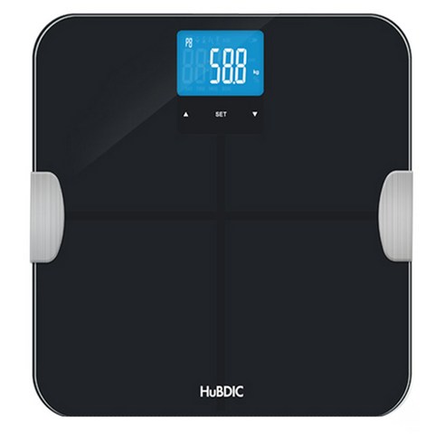 휴비딕 S바디 체지방 체중계 HBF-3000 블랙, 1개