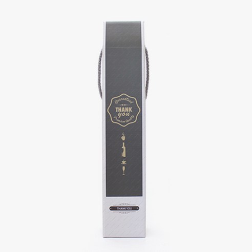 병도매닷컴 500ml 유리병 포장 컬러 디자인 박스, 500-땡큐, 10개입
