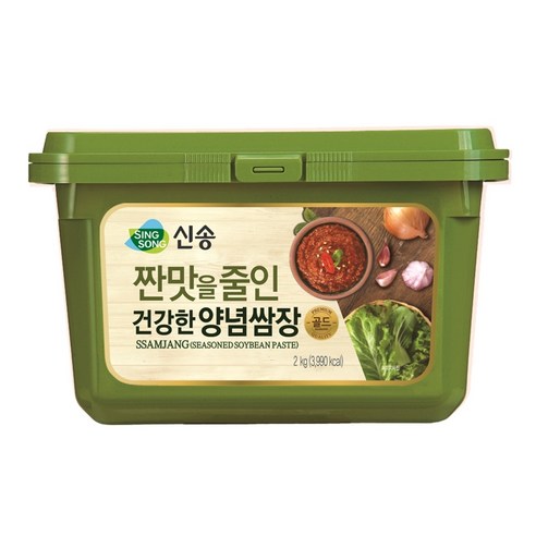 신송 짠맛을 줄인 건강한 양념쌈장, 2kg, 1개