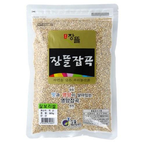 장뜰 찰보리쌀, 800g, 1개