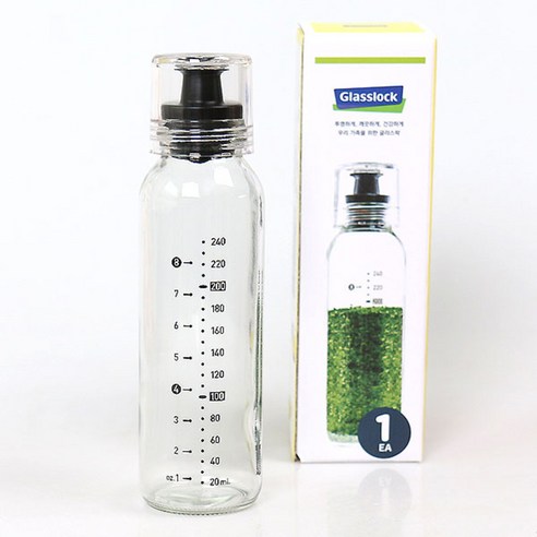 글라스락 오일병, 240ml, 1개