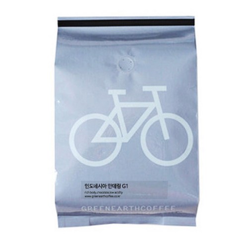 그린어쓰 Micro 로스팅 인도네시아 만데링 G1 원두커피, 핸드드립, 1kg, 1개