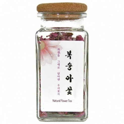 청명약초 꽃차, 복숭아, 10g x 1개