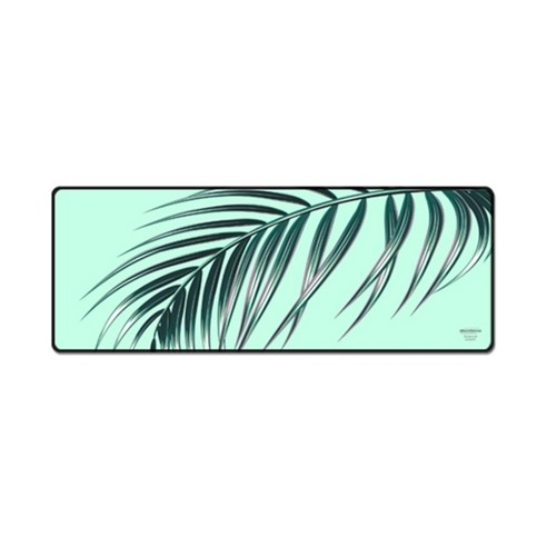더파슬리 보테니컬 스퀘어 데스크매트 와이드사이즈 80 x 30 cm, GM77016, 1개