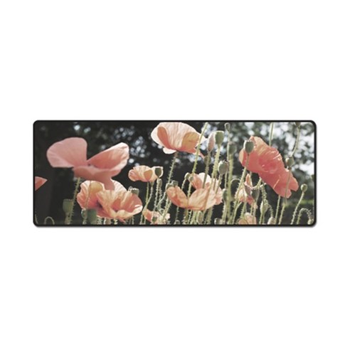 더파슬리 보테니컬 스퀘어 데스크매트 와이드사이즈 80 x 30 cm, GM77543, 1개