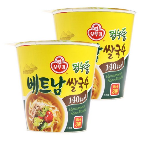 오뚜기 컵누들 베트남 쌀국수, 47g, 5개
