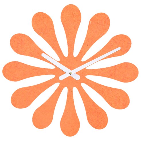 브론즈하우스 MDC-173 벽시계 무소음, 오렌지