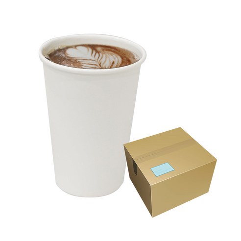 워너비커피 390ml 종이컵, 1000개입, 1박스