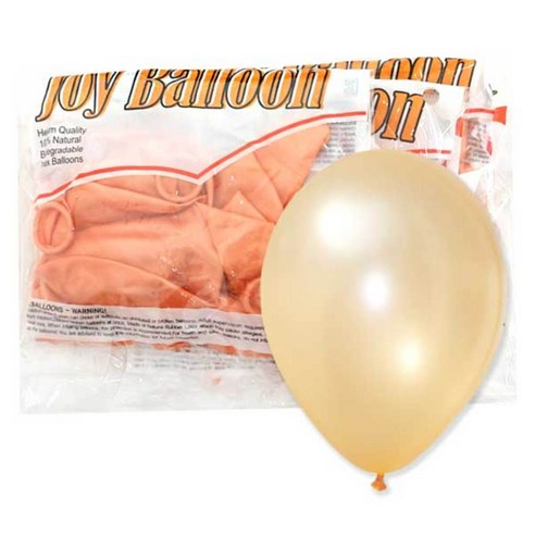 파티팡 벌룬 30cm 10p, 펄 피치, 3개입