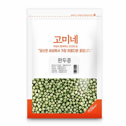 고미네 완두콩, 1kg, 1개
