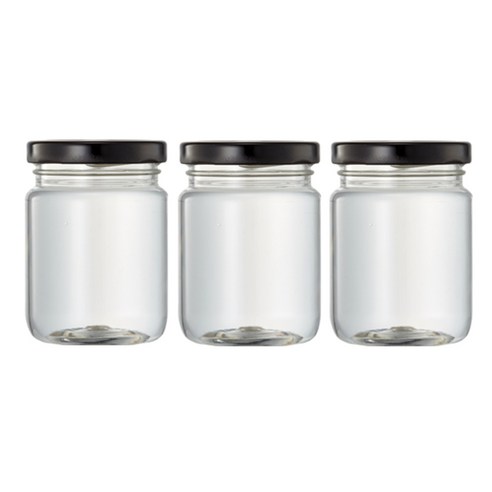 트라이탄 저장병 다온보틀 금속 검정마개, 150ml, 3개입