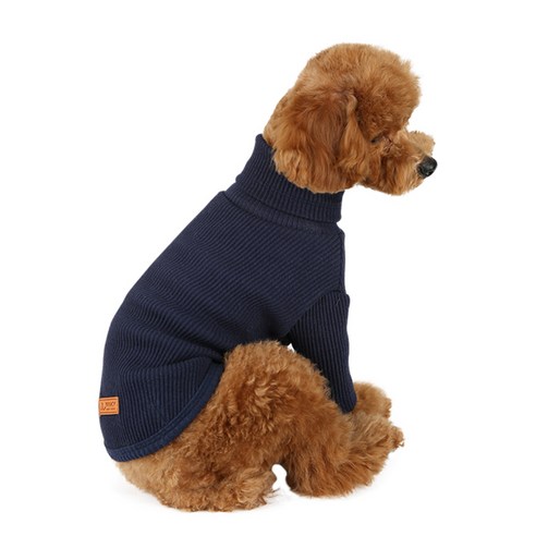 윙키뉴욕 강아지 골지니트, NAVY