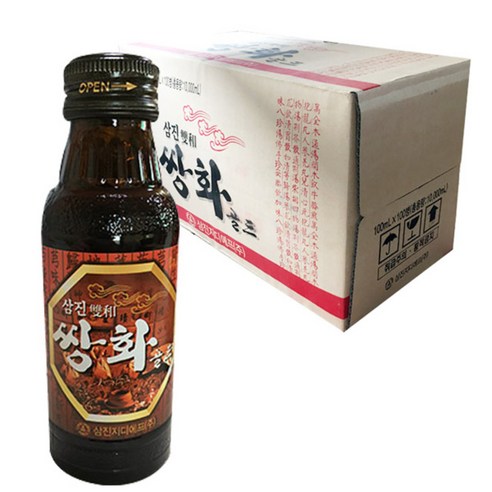 삼진 쌍화골드 한방음료, 100ml, 100개