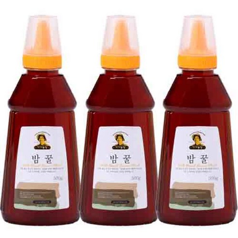 가가농장 밤꿀 튜브, 500g, 3개