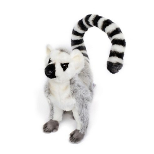 한사토이 동물인형 5345 여우원숭이 Standing Lemur, 30cm, 회색