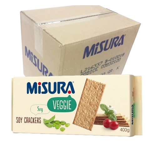 미주라 소이아 크래커, 400g, 12개