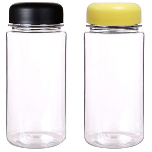 MAKA PET 마이보틀 2p, 블랙, 옐로우, 350ml