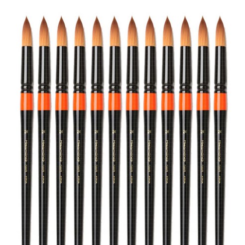 화홍 700R 수채화 환붓, 24호, 12개입