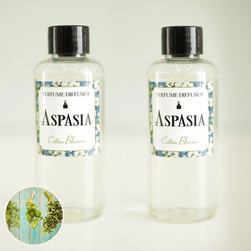 아스파시아 디퓨저 리필 오일 2p, 로즈마리, 100ml