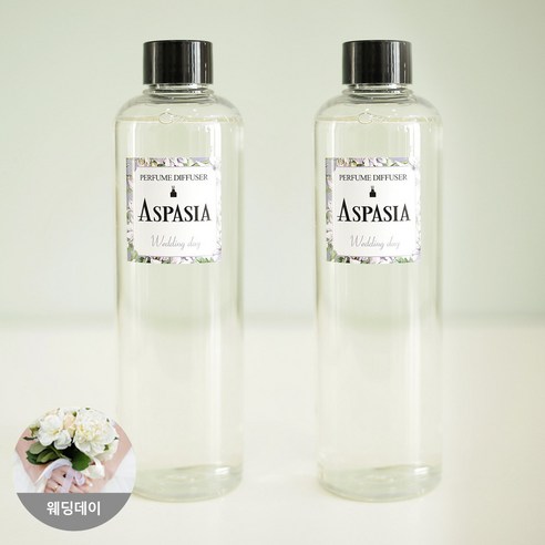 아스파시아 디퓨저 리필 오일 2p, 웨딩데이, 300ml