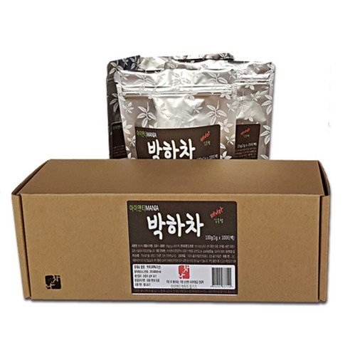 아이앤티 박하차, 1g, 100개
