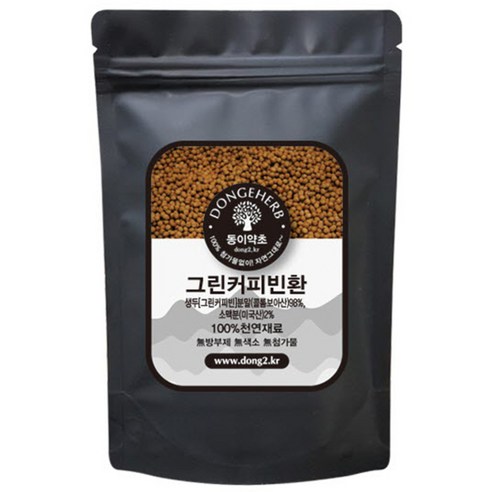 동이약초 그린커피빈환, 1kg, 1개