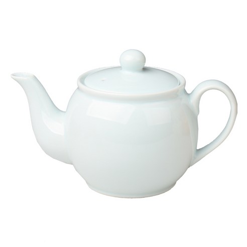 차모아 캐서린 미니멀 컬러티포트 티팟, 스카이, 500ml