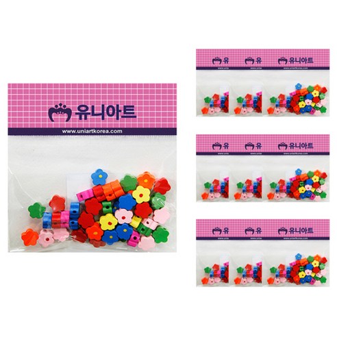 유니아트 2000 모양비즈, 39번, 10개입