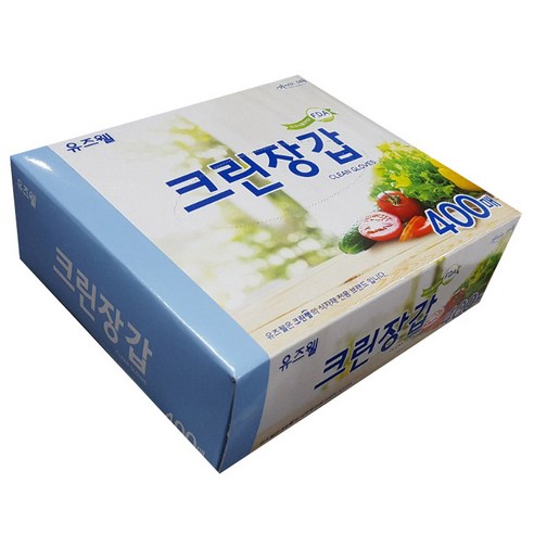 유즈웰 크린 위생장갑, 400매, 1개