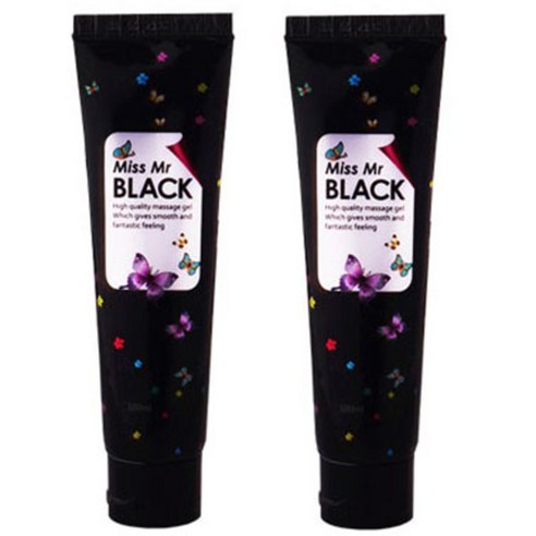 에이스제약 블랙 러브젤 미스미스터, 100ml, 2개입