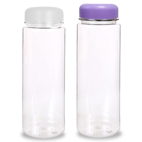 MAKA PET 마이보틀 2p, 화이트, 퍼플, 500ml