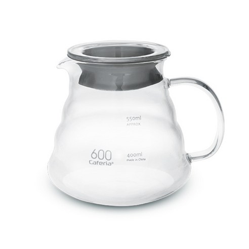 카페리아 커피서버 600ml, 혼합색상, 1개