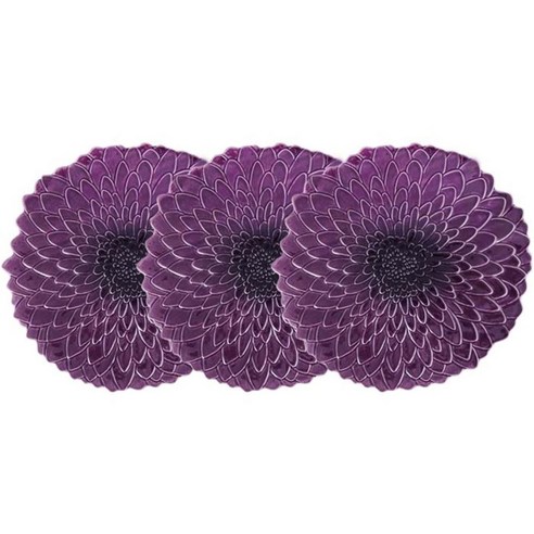 산라파엘 charger plate 3p, Purple