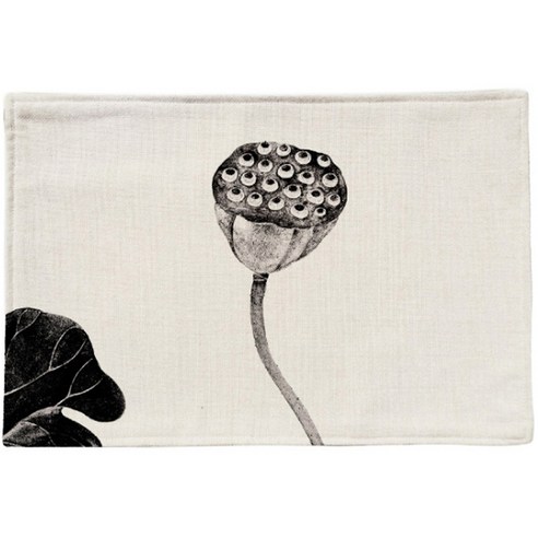 로터스 테이블 매트, G, 44 x 28 cm